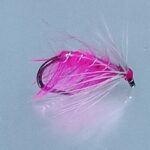 RAY CHARLES PINK NYMPH WITH TUNGSTEN BEAD  (PRICE FOR 12 FLIES)