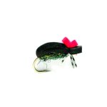 Beetle Hi-Vis Black Foam dry (prices for 12 flies)