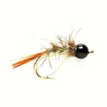 hares ear black bead nymph (prices for 12 flies)