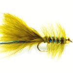 Blue flch damsel goldhead streamer fly (price for 12 flies)