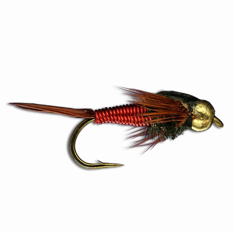 Cooper-John-Purple-BH.jpg Cooper John red nymph fly (price for 12 piecs) - Image 1