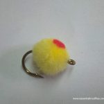 Oregon creese red hotspot egg  fly(price for 12 flies)