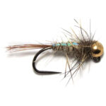 Flachback hares ear euro nymph(price for 12 flies )