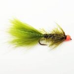 OLIVE STRAGGLER WOOLLY BUGGER   HOTHEAD (PRICE FOR 12 PIECES)