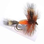 ORANGE-HUMPY DRY (prices for 12 flies)