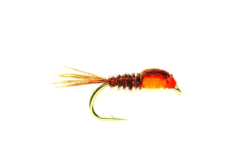 PHEASANT-TAIL-ORANGE-THORAX.jpg PHEASANT TAIL ORANGE THORAX fly (price for 12 piecs) - Image 1