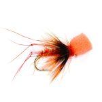 Popper-Orange hopper dry fly (prices for 12 flies)
