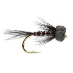 Robs-Foam-Head-Black-Cruncher dry fly (prices for 12 flies)