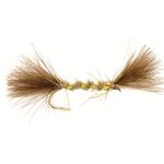 SHIPMAN'S EMERGER HARE'S EAR CDC  fly (prices for 12 flies)