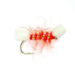 Orange Shipmans-Emerger foam dry fly (prices for 12 flies)