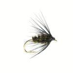 black peacock spider wet fly(prices for 12 flies)