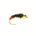 Stick-Fly with red tag with tungsten bead nymph fly (price for 12 pieces )