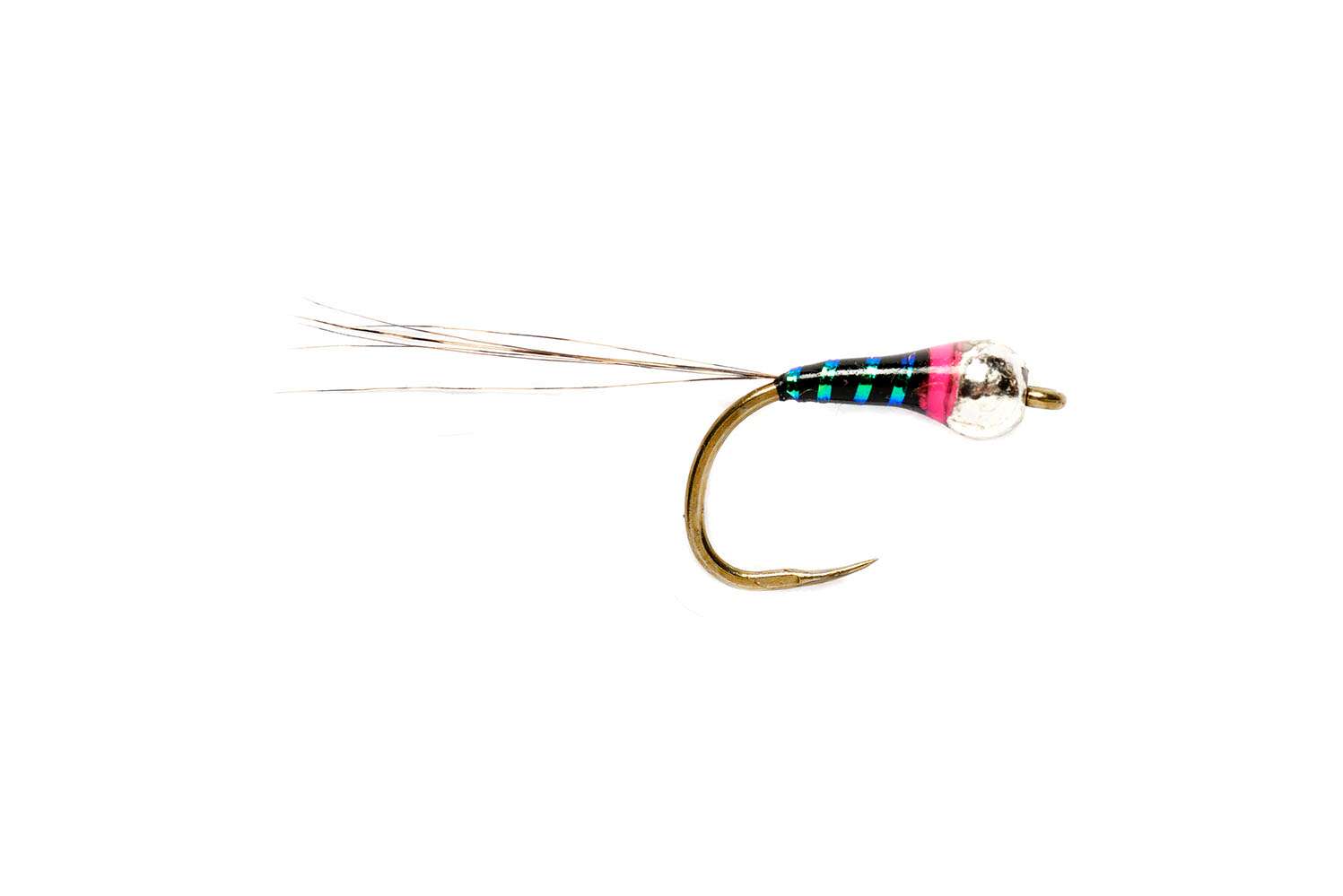 TGN-JIG-FRENCHIE-PARDIDON-BLACK.jpg tgn black perdigon euro nymph frenchie (PRICE FOR 12 FLIES) - Image 1