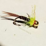 TBH -JIG GOLD BH FRENCHIE YELLOW DIP CHARTREUSE EURO NYMPH(PRICE FOR 12 PIECES)
