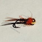 TGH JIG FRENCHIE DIP ORANGE EURO NYMPH(PRICE FOR 12 PIECES)
