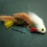 ARTICULATED BUTT BRORN MONKEY STREAMER( PRICES FOR 12 PIECES)