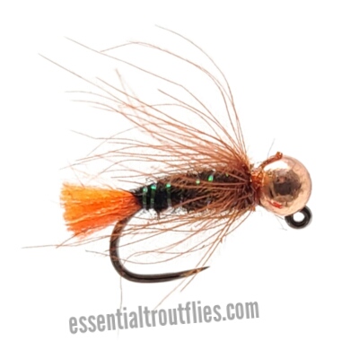 aviary-image-1655580929745.jpeg TGN JIG BLOW ORANGE TAG CDC EURO NYMPH(PRICE FOR 12 PIECES) - Image 1
