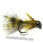 TGN JIG OLIVE DAMSEL EURO NYMPH9PRICES FOR 12 PIECES)