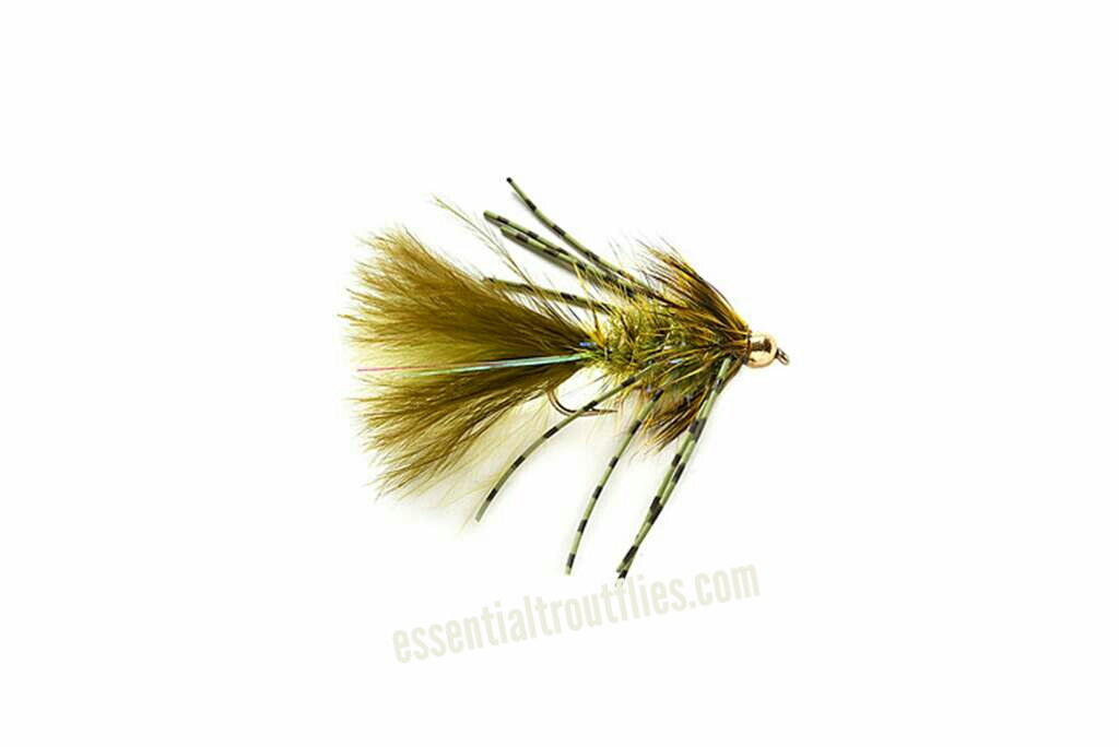 aviary-image-1656849740839.jpeg BEADHEAD RUBBER LEGGED BUGGER OLIVE(PRICE FOR 12 FLIES) - Image 1