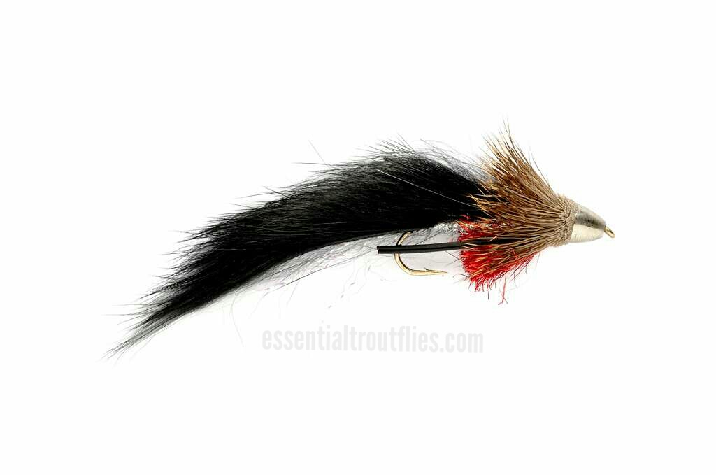 aviary-image-1656850048543.jpeg CONEHEAD BLACK MUDDY BUNNY ZONKER MUDDLER(PRICE FOR 12 FLIES) - Image 1