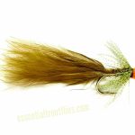 HOTHEAD DAMSEL ORANGE BEAD (PRICE FOR 12 FLIES)