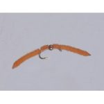 bead center san juan worm brown tgn bh fly (price for 12 FLIES)