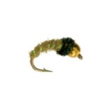 beadhead caddis bright tan nymph fly(price for 12 flies)