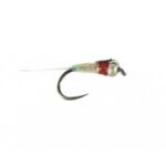 Tgn perdigon-red-pearl  euro nymph frenchie (PRICE FOR 12 FLIES)