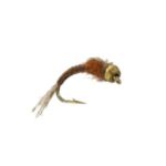 beadhead wd 40 brown nymphs(price for 12 flies)