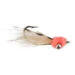 bonefish mini puff fly saltwater fly (PRICE FOR 12 PIECES)