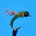 Caddis emerger tg bh fly (price for 12 FLIES)