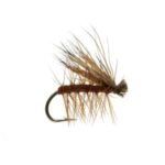 brown elk caddis dry (prices for 12 flies)