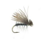 elk-hair-caddis-gray dry (prices for 12 flies)