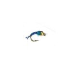 pyramid midge blue nymph fly(price for 12 flies)