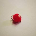 Red white hotspot egg  fly(price for 12 flies)