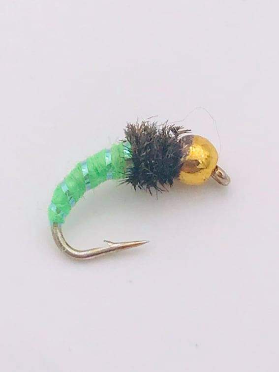 received_1523799284636517.jpeg BRIGHT GREEN CADDISBEADHEAD - Image 1