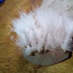 BEADHEAD WHITE WOOLLY BUGGER  STREAMER READY TO SHIP (PRICE FOR 12 FLIES)
