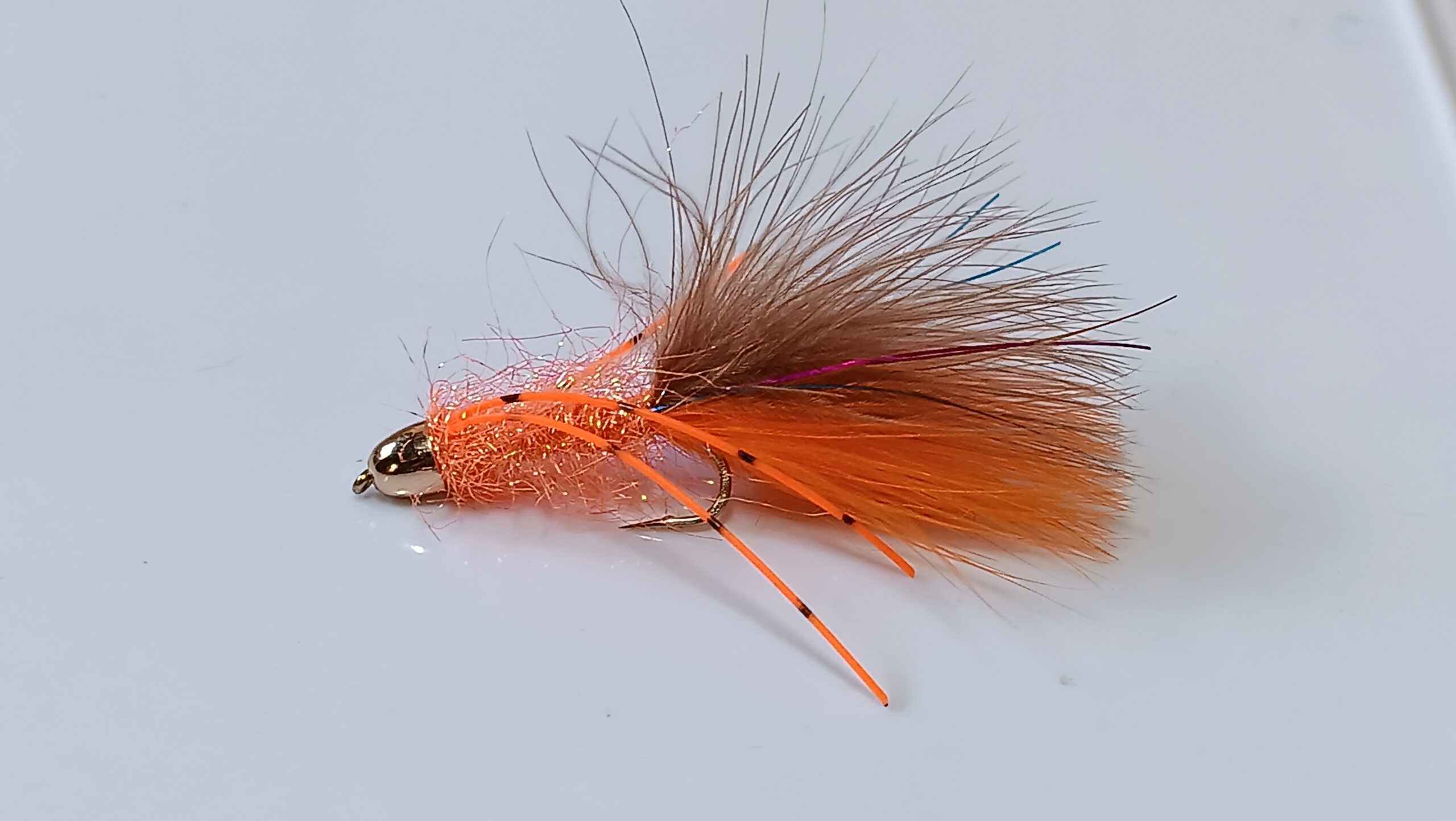 IMG_20240127_145323 BEADHEAD WHITE WOOLLY BUGGER STREAMER READY TO SHIP (PRICE FOR 12 FLIES) - Image 1