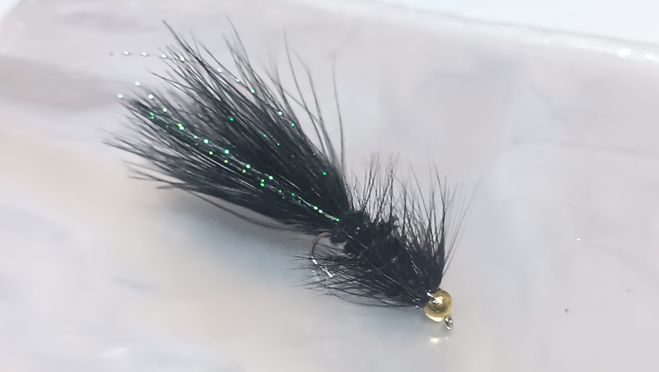 IMG_20240306_185317 BEADHEAD BLACK ZONKER STREAMER READY TO SHIP (PRICE FOR 12 PIECES) - Image 1