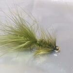 BEADHEAD OLIVE  WOOLLY BUGGER  STREAMER   READY TO SHIP (PRICE FOR 12 PIECES)