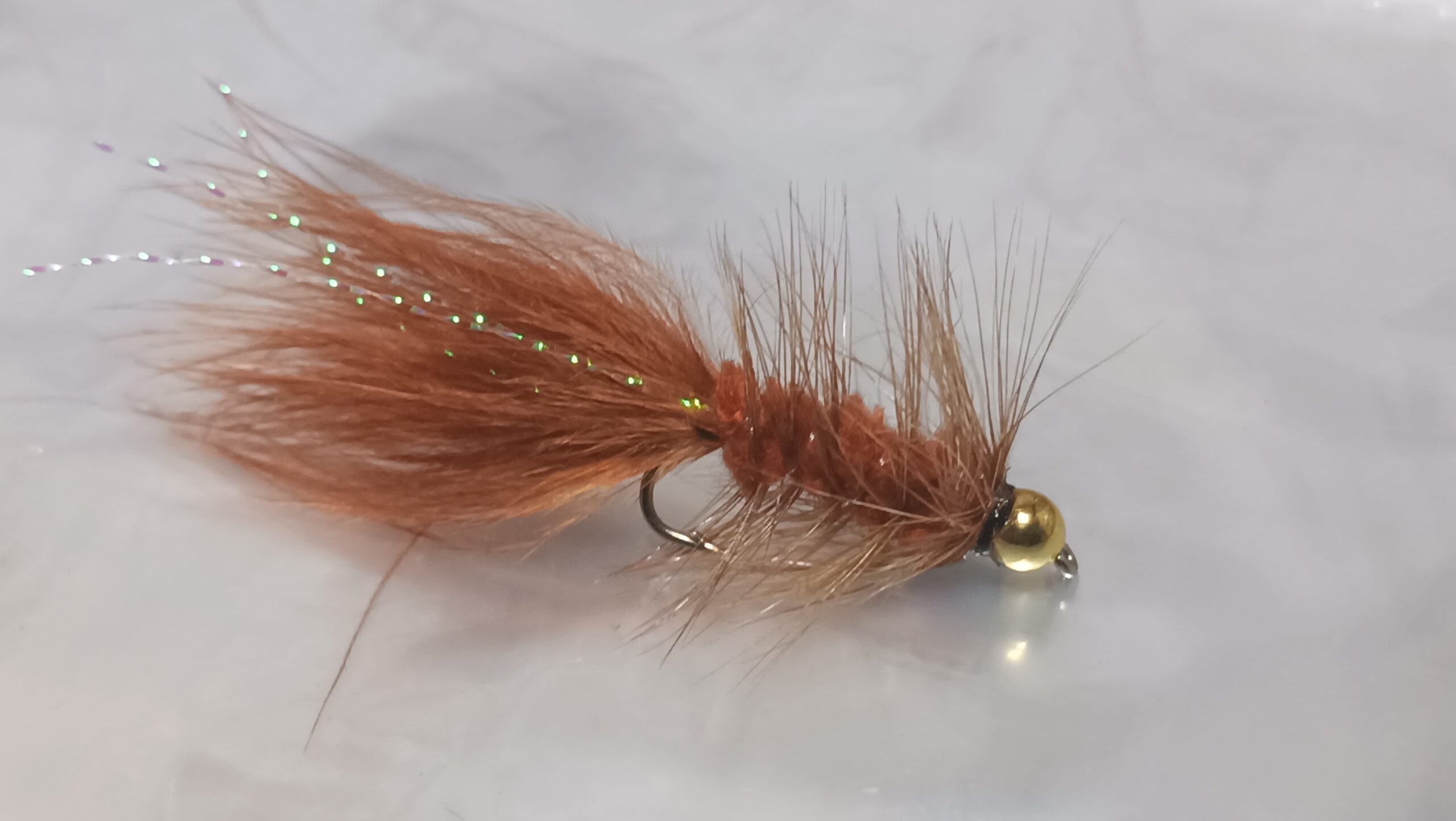 IMG_20240306_185742 BEADHEAD BROWN WOOLLY BUGGER STREAMER READY TO SHIP (PRICE FOR 12 PIECES) - Image 1
