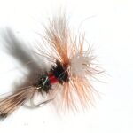 Royal wulf humpy  dry barbed READY TO SHIP (prices for 12 flies)