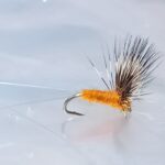 Comparadun orange  dry READY TO SHIP (prices for 12 flies)